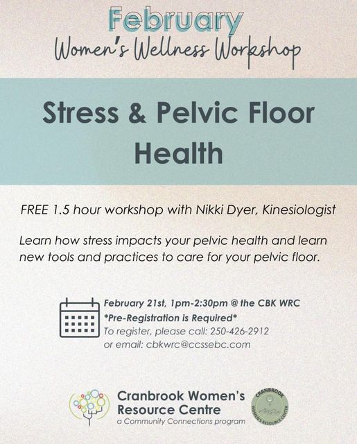 Stress & Pelvic Floor Health Wellness Workshop