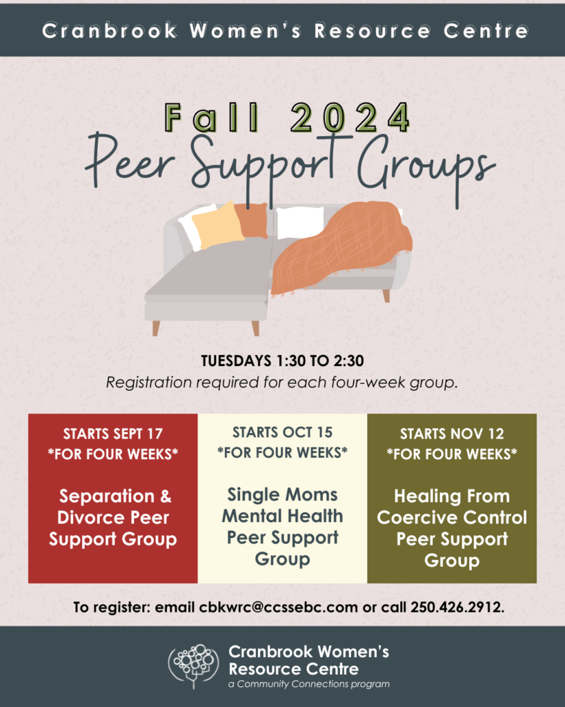 Healing from Coercive Control Peer Support Group