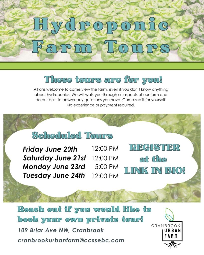 Hydroponic Farm Tours