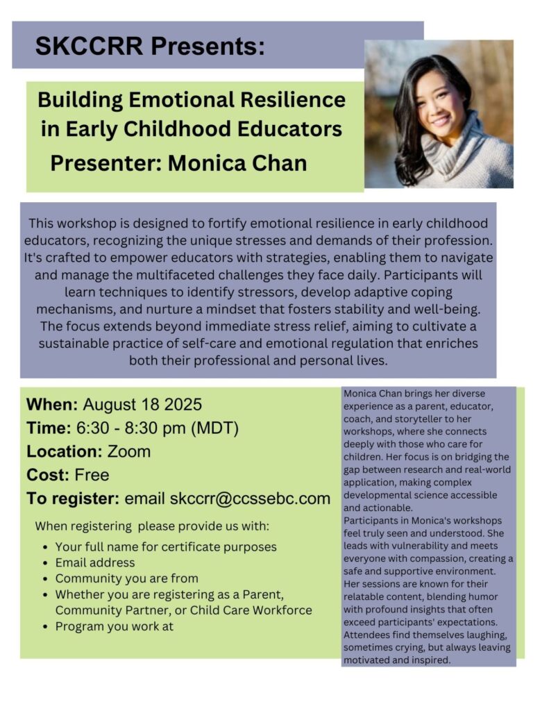 Building Emotional Resilience in Early Childhood Educators