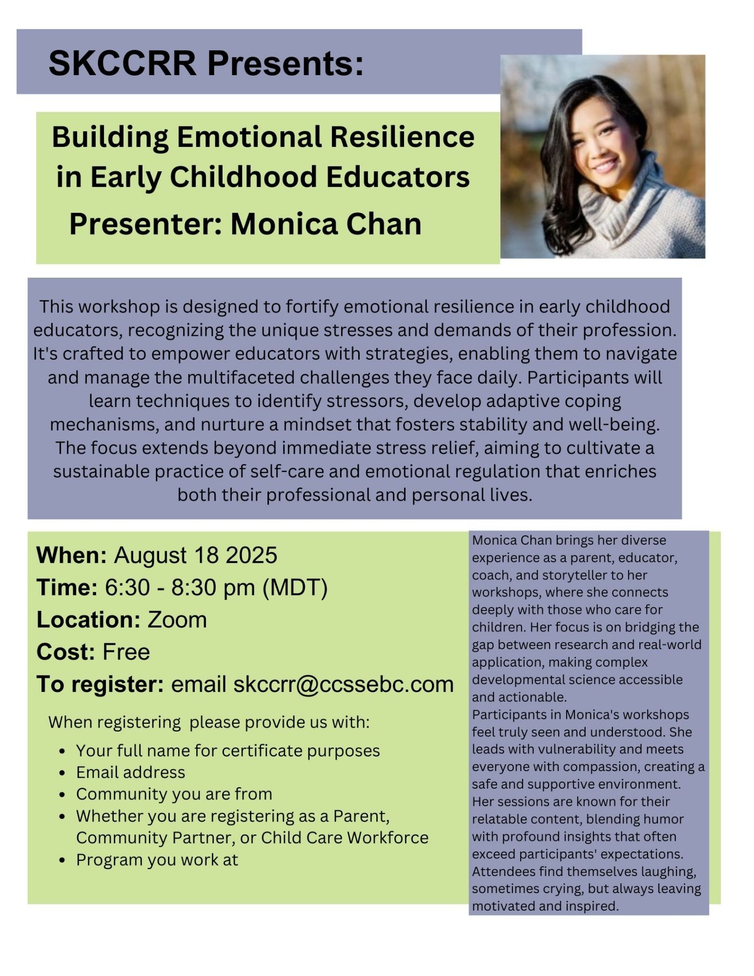 Building Emotional Resilience in Early Childhood Educators