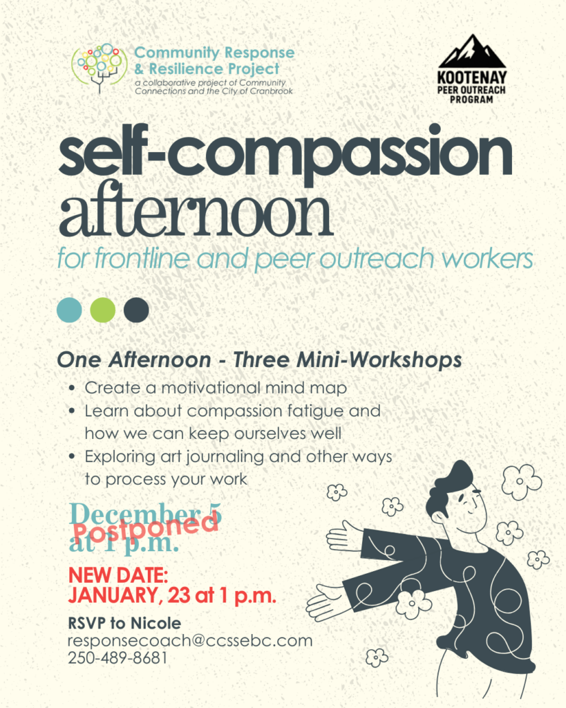 Self-compassion workshop for front-line workers