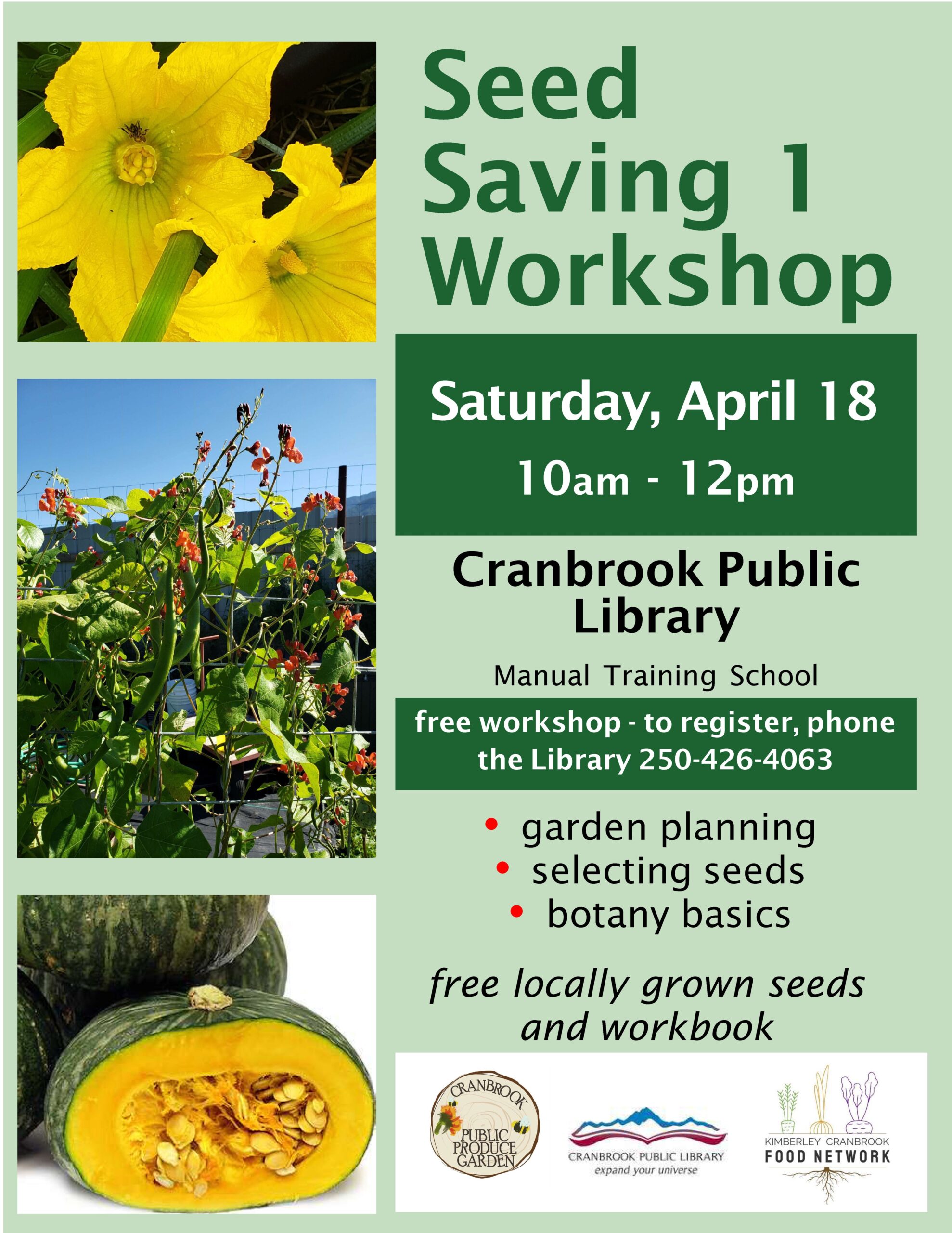 Seed Saving Workshop